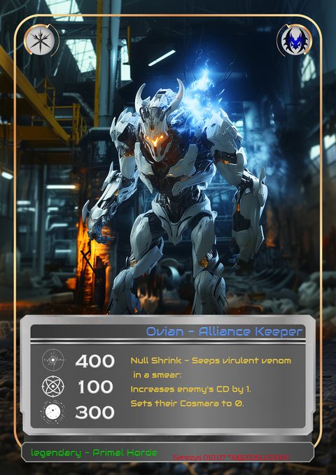 Blue-side monster card