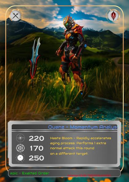 Good-side knight card